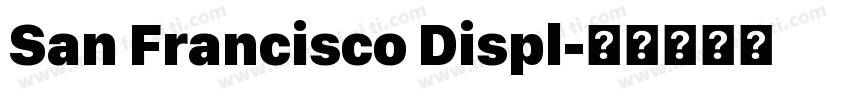 San Francisco Displ字体转换